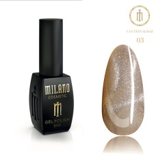 Гель лак MILANO Cat eyes ALMAZ 03